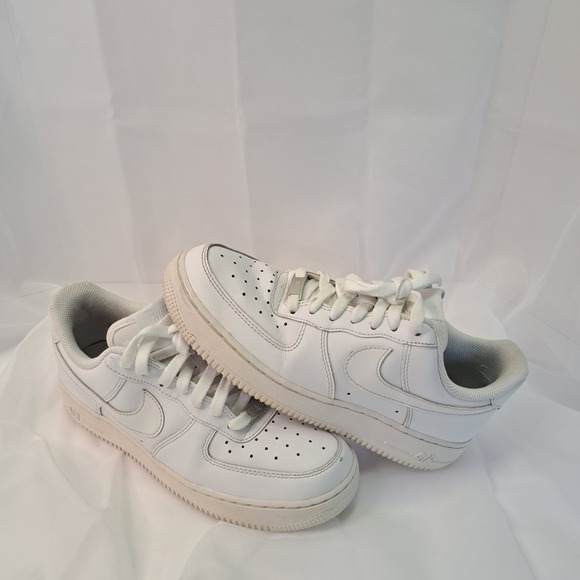 Nike Other - Nike Air Force 1 Low Triple White Sneaker Sz 8.5 Men Streetwear Classic Timeless